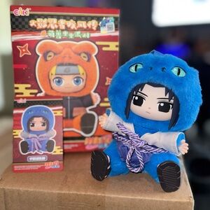 Naruto V2 Plush Keychain – Sasuke (Confirmed Pull)